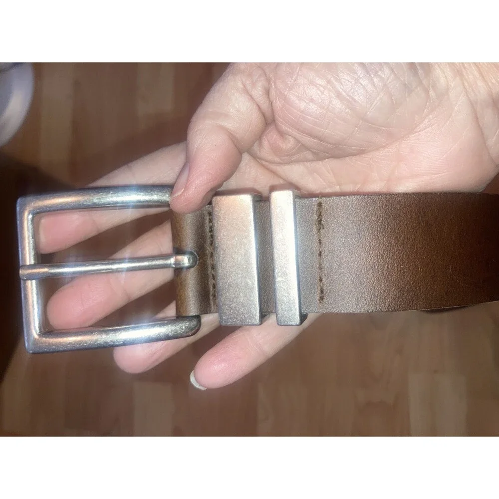Men’s Levis Genuine Leather Belt 11LV02BZ Sz 34/85